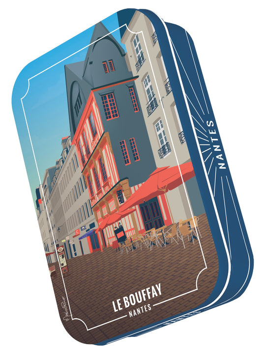 Petite boite de Nantes ( décor le Bouffay ) 50g
