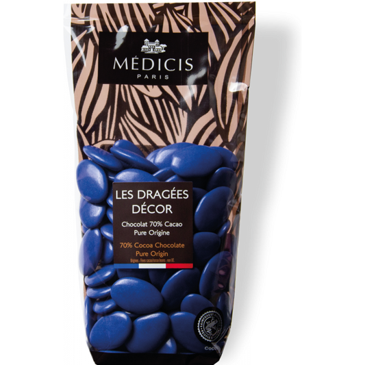 Sachet Dragées Décor Bleu de France 250 g