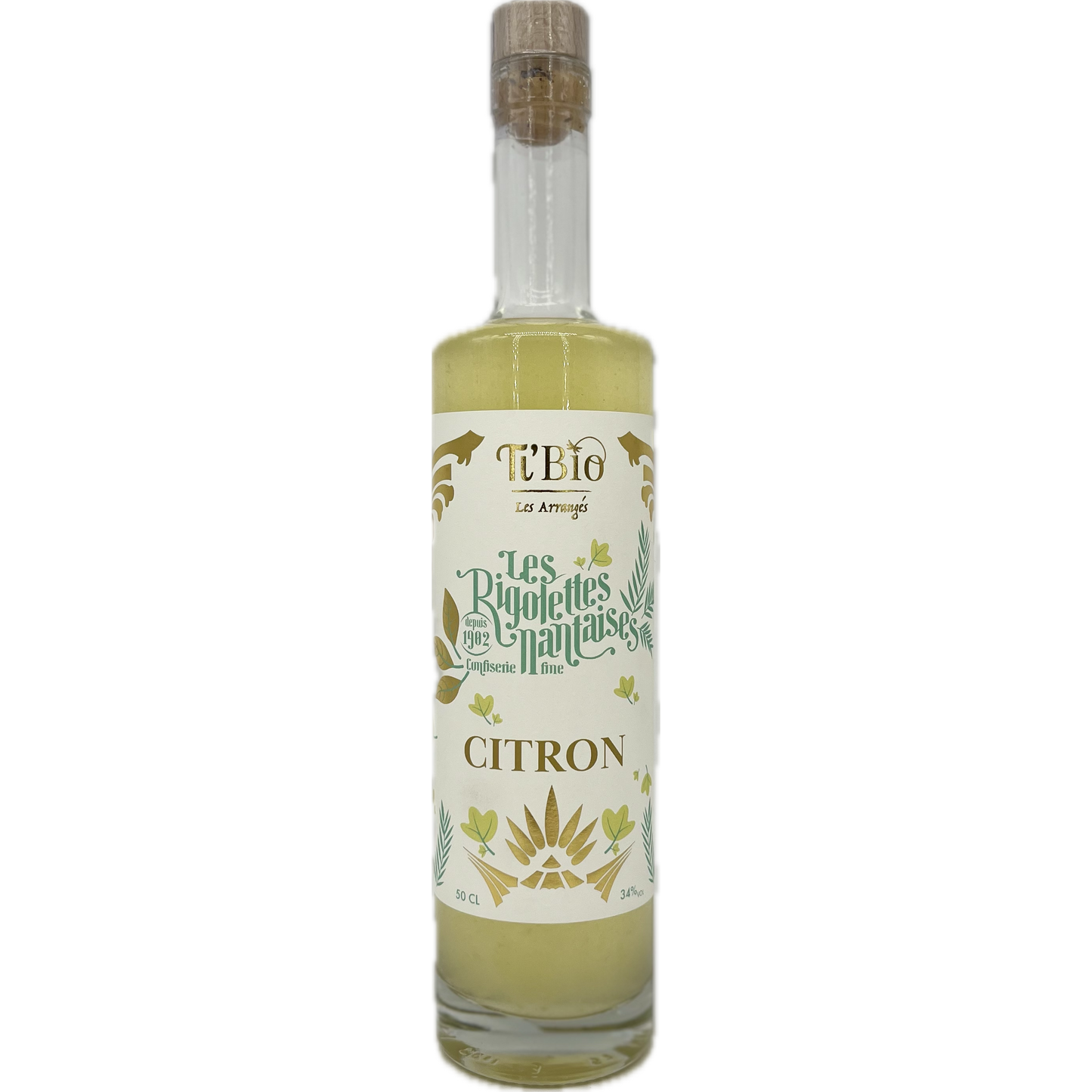 BOUTEILLE DE RHUM aux Rigolettes Citron 50 CL