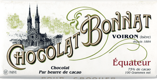 Chocolat Noir Bonnat Équateur