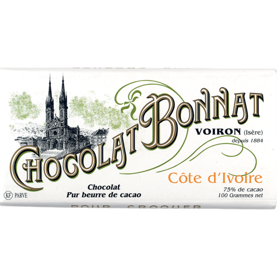 Chocolat Bonnat COTE D'IVOIRE