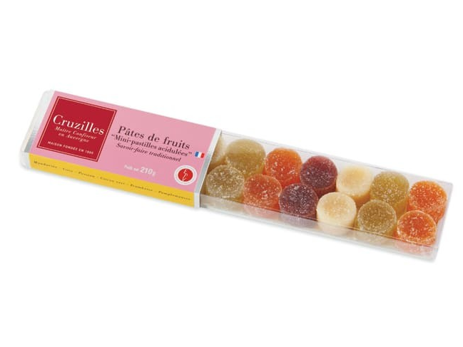 Réglette de pâtes de fruits 210g