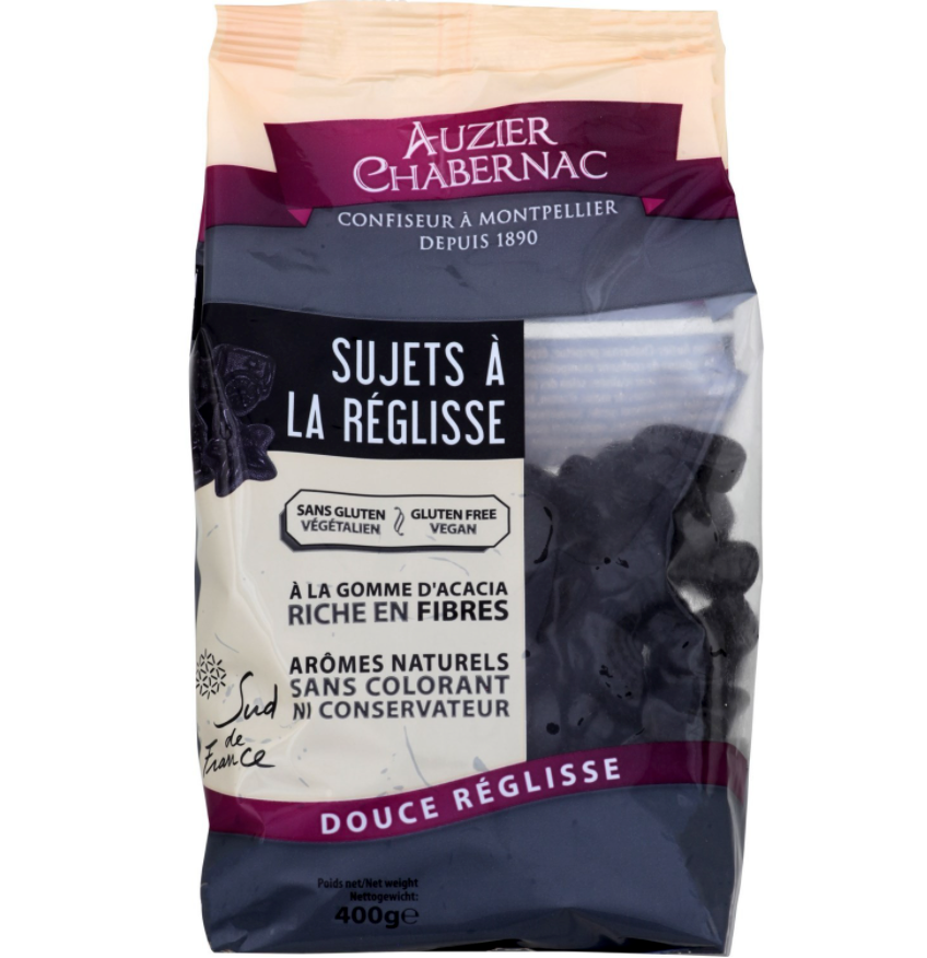 Sachets sujets à la Réglisse 400g - Auzier Chabernac