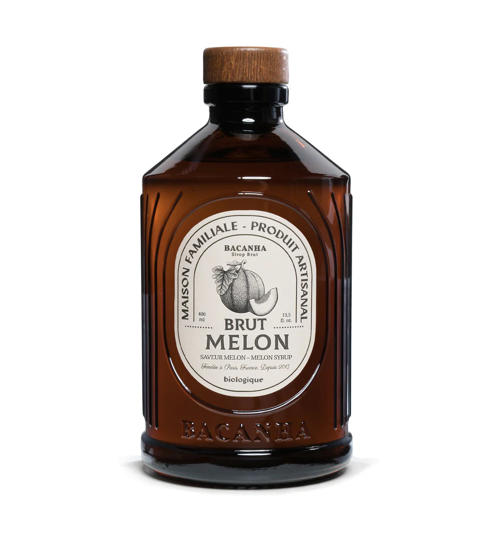 Bouteille de sirop brut MELON BIO