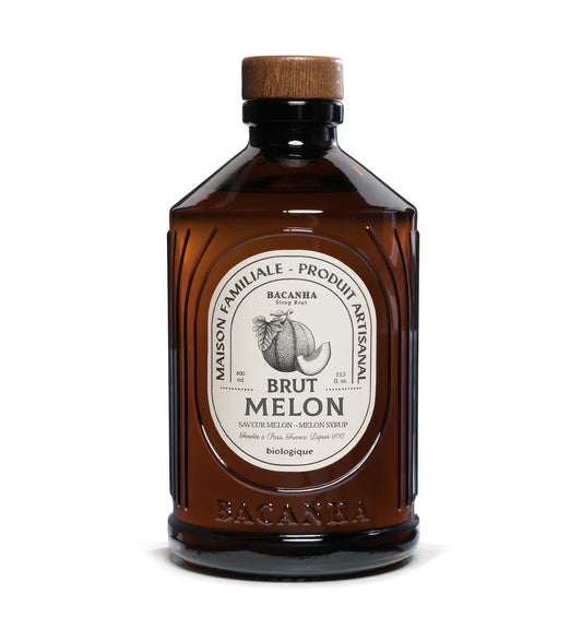 Bouteille de sirop brut MELON BIO