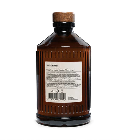 Bouteille de sirop brut VIOLETTE