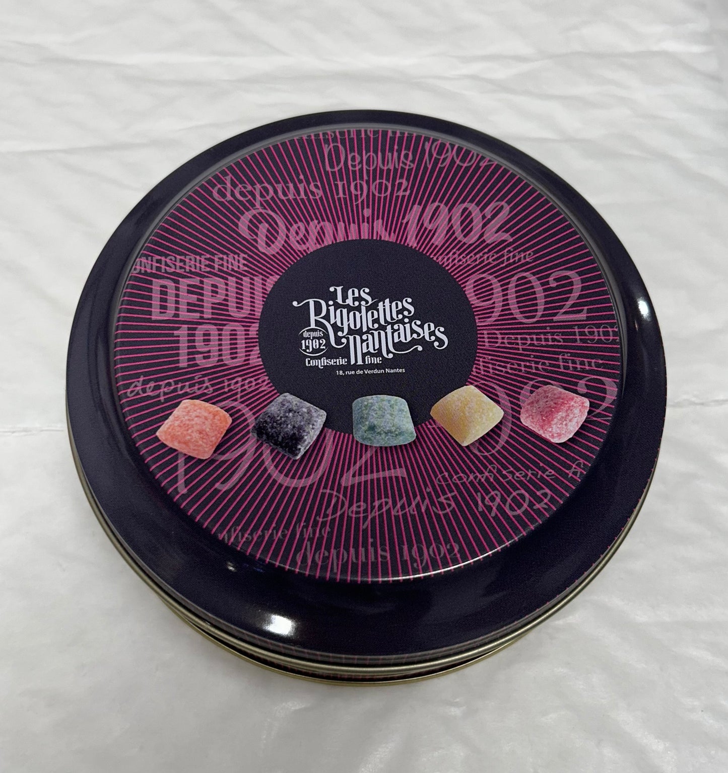 BOITE COLLECTOR Rigolettes Fruits Traditionnels 250g