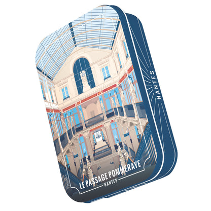 Petites boites au décor de Nantes