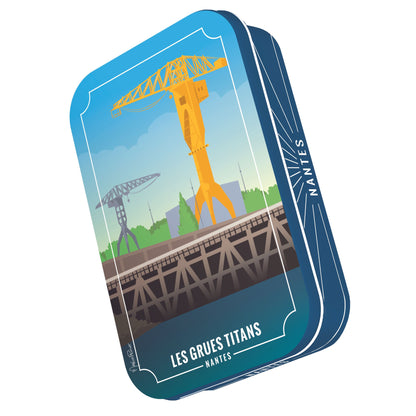 Petites boites au décor de Nantes