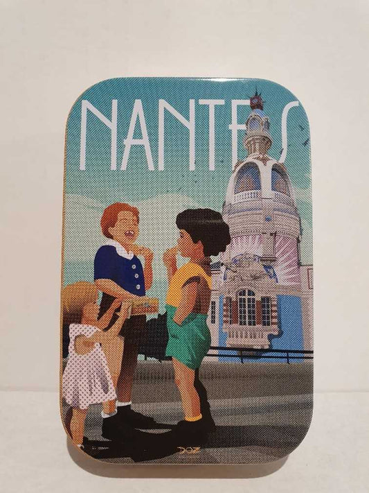 Petite Boite de NANTES (décor LA TOUR LU) 50g
