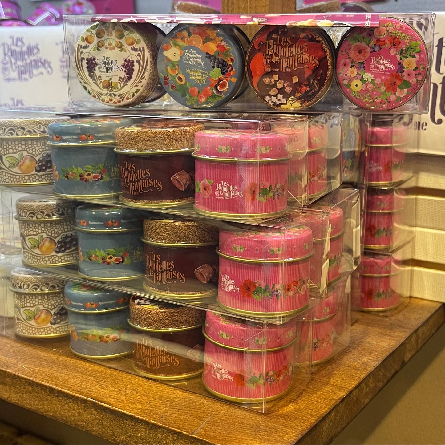 Boite "QUATRO" aux 4 séries de parfums de rigolettes