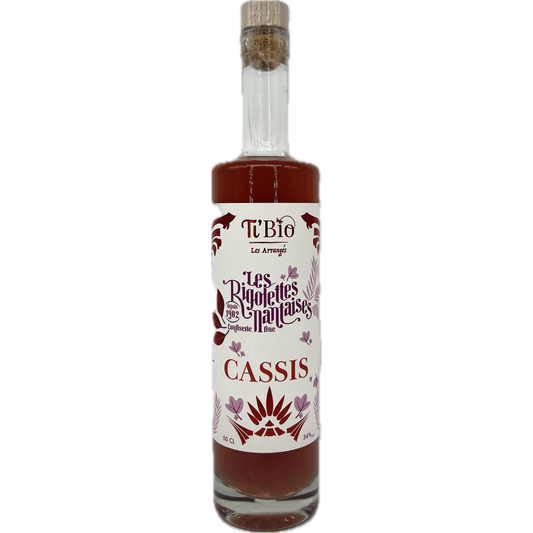 BOUTEILLE DE RHUM aux Rigolettes Cassis 50 CL