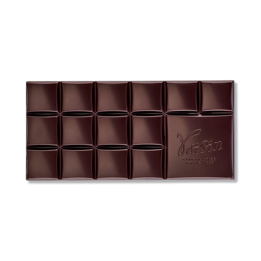 Chocolat VOISIN NOIR INTENSE 70 % AUX PEPITES E FRAMBOISE