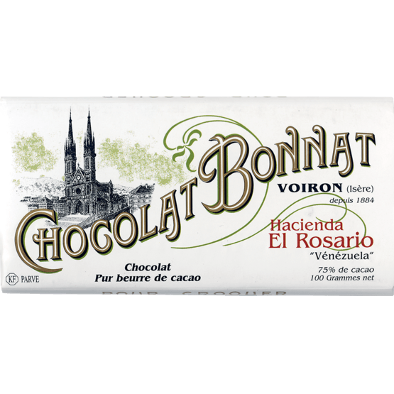 Chocolat Bonnat HACIENDA EL ROSARIO