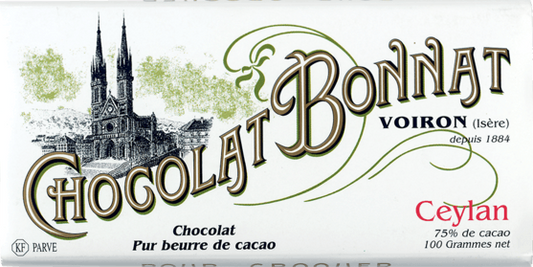 Chocolat noir Bonnat Ceylan