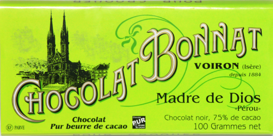 Chocolat Noir Bonnat Madre de Dios